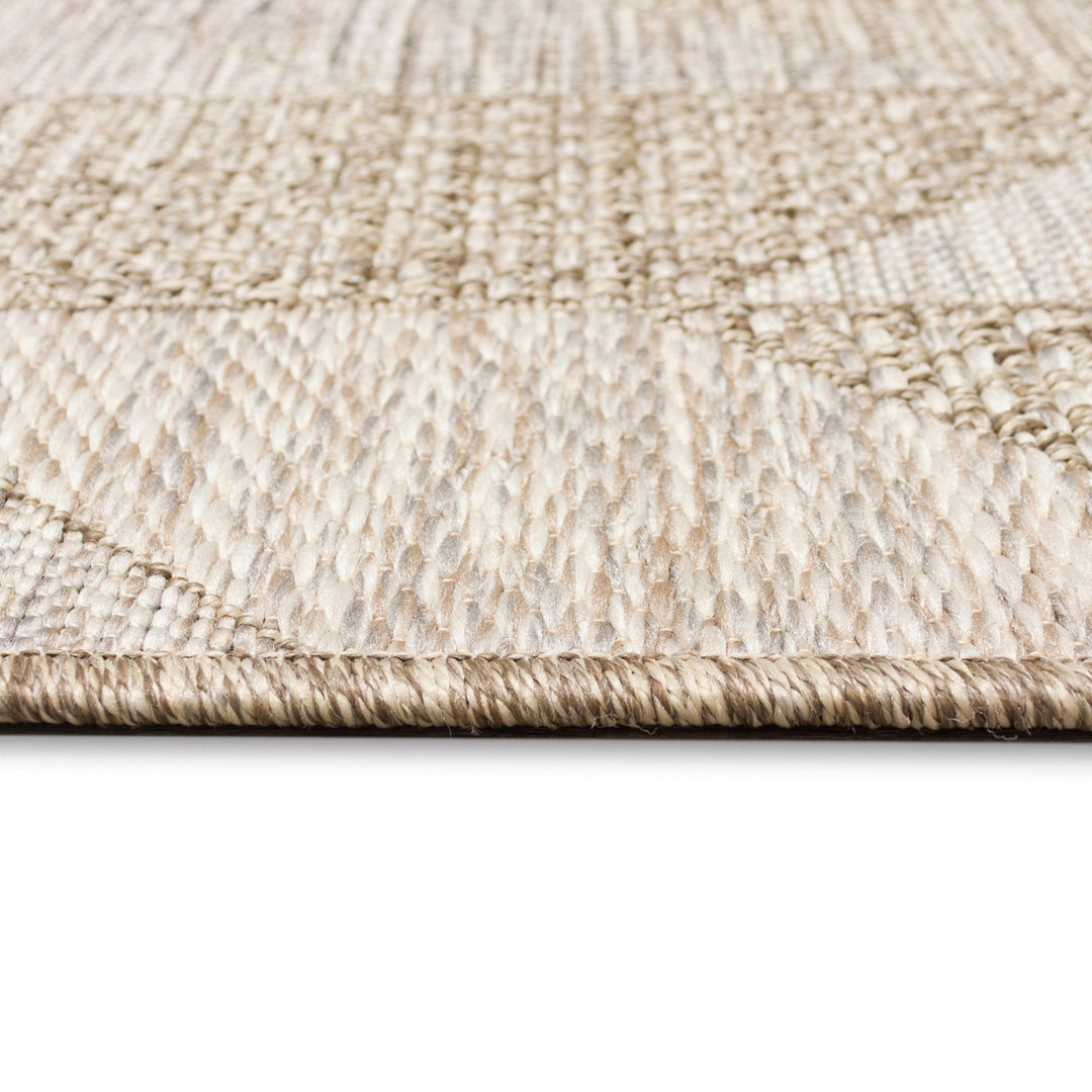 Liora Manne Orly Angles Indoor Outdoor Area Rug Natural Image 12