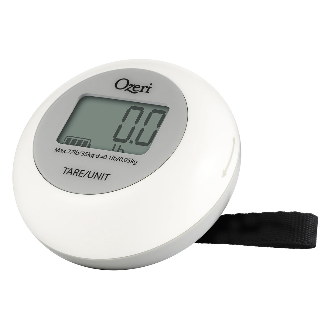 Ozeri Kinetic Kitchen and Luggage Scale Battery-Free 77 lbs 35 kg Twist-and-Go Image 7