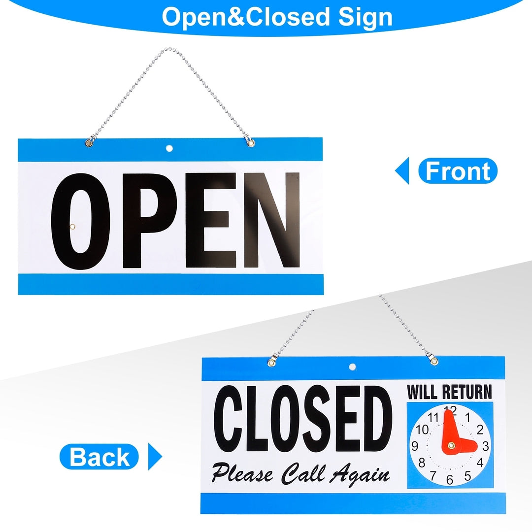 LED Open Sign Neon Display Board Dual Mode Red Blue Energy Efficient 110V Image 6