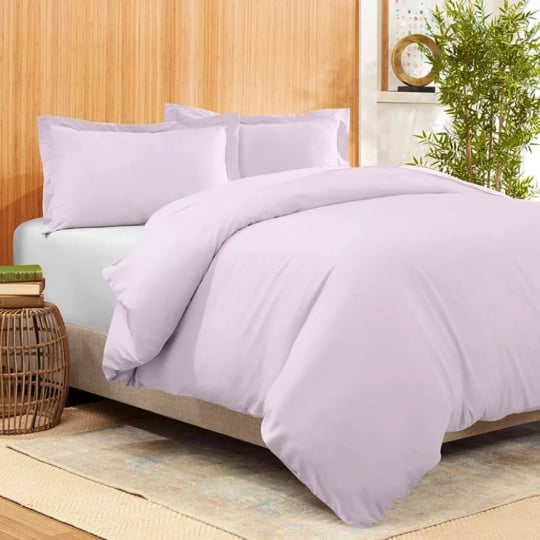 Premium Bamboo Duvet Cover, 1 Piece Set, Super Soft, Vibrant Colors, Fade Resistant, Zipper Closure Image 1