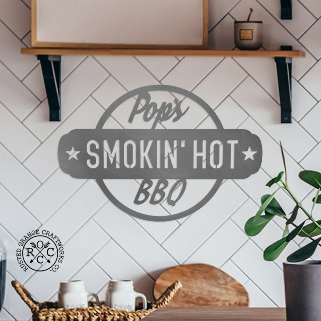 Smokin Hot Plaques - Personalized Outdoor Hanging Barbecue Signs Image 1