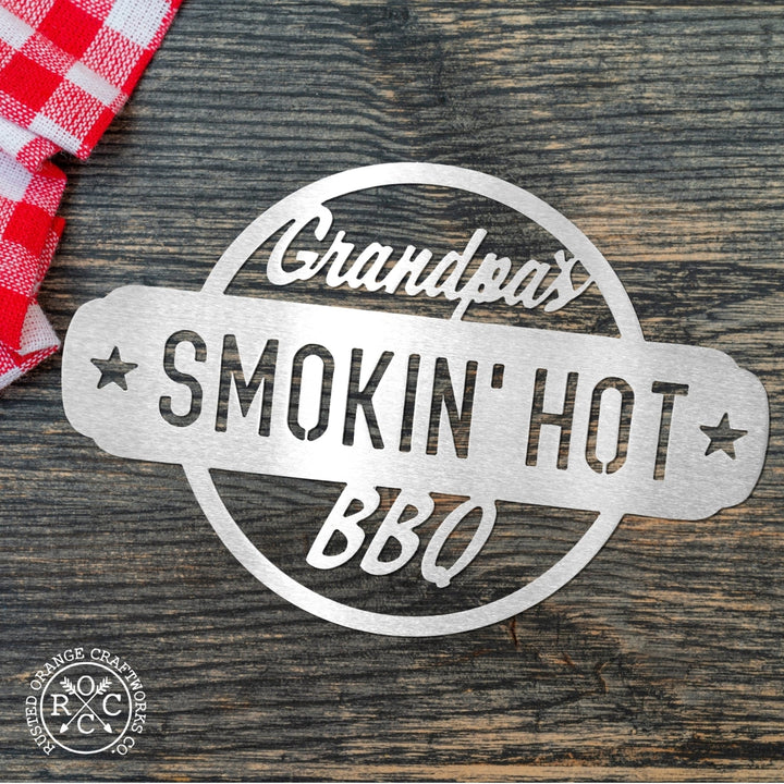 Smokin Hot Plaques - Personalized Outdoor Hanging Barbecue Signs Image 5