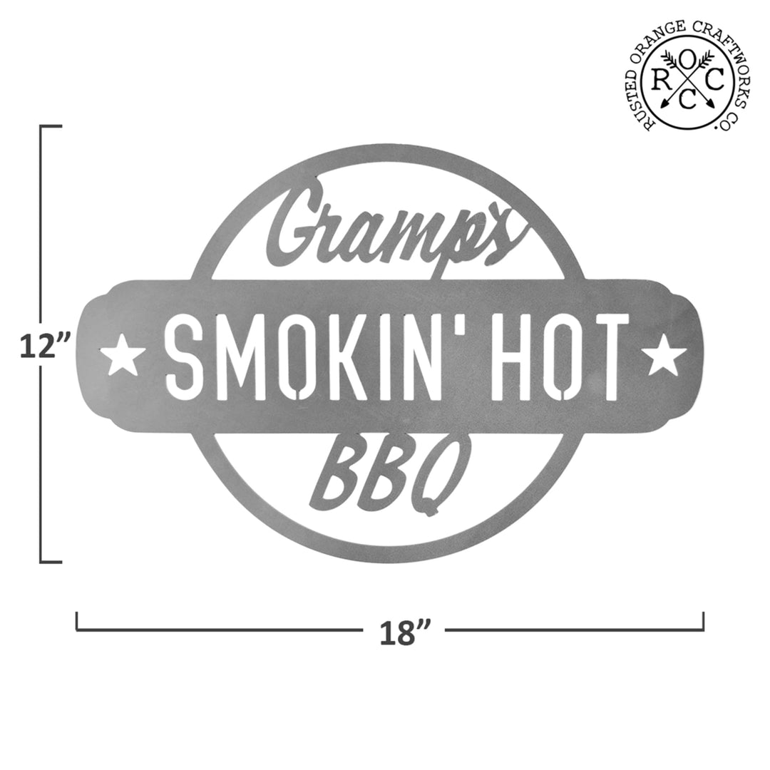 Smokin Hot Plaques - Personalized Outdoor Hanging Barbecue Signs Image 6