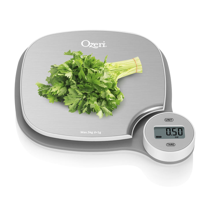 Ozeri ZK27 Kitchen Scale Stainless Steel Battery-Free Kinetic Charging 5000g Image 4