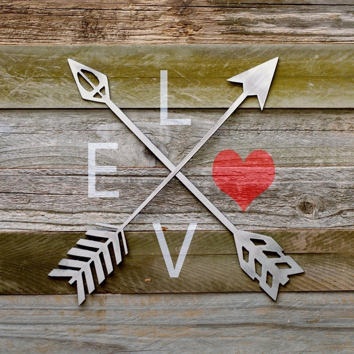 15" Metal Arrows - 7 Styles - Wall Art Decor Arrow for Home Image 4