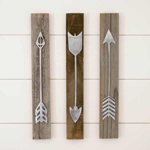15" Metal Arrows - 7 Styles - Wall Art Decor Arrow for Home Image 5