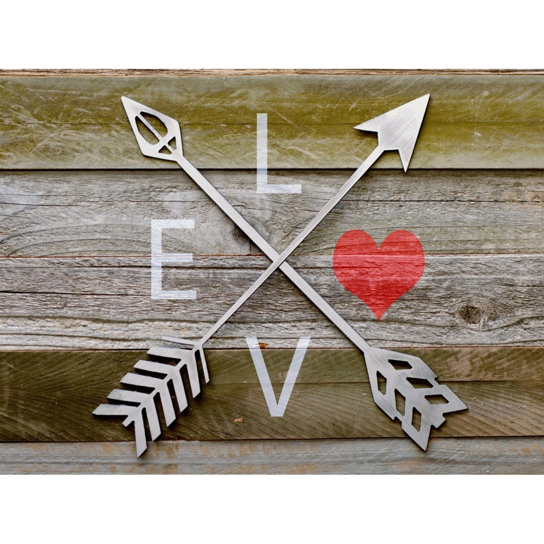 15" Metal Arrows - 7 Styles - Wall Art Decor Arrow for Home Image 8