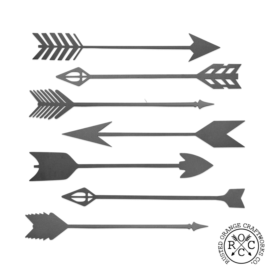 15" Metal Arrows - 7 Styles - Wall Art Decor Arrow for Home Image 9