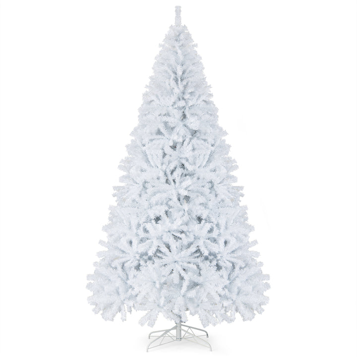 6ft/ 7.5ft/ 9ft White Christmas Tree Classic Pine Tree (White) Image 4