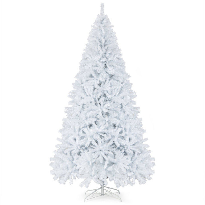 6ft/ 7.5ft/ 9ft White Christmas Tree Classic Pine Tree (White) Image 1