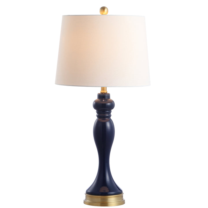 SAFAVIEH Cayson Table Lamp  Navy / Gold Image 3