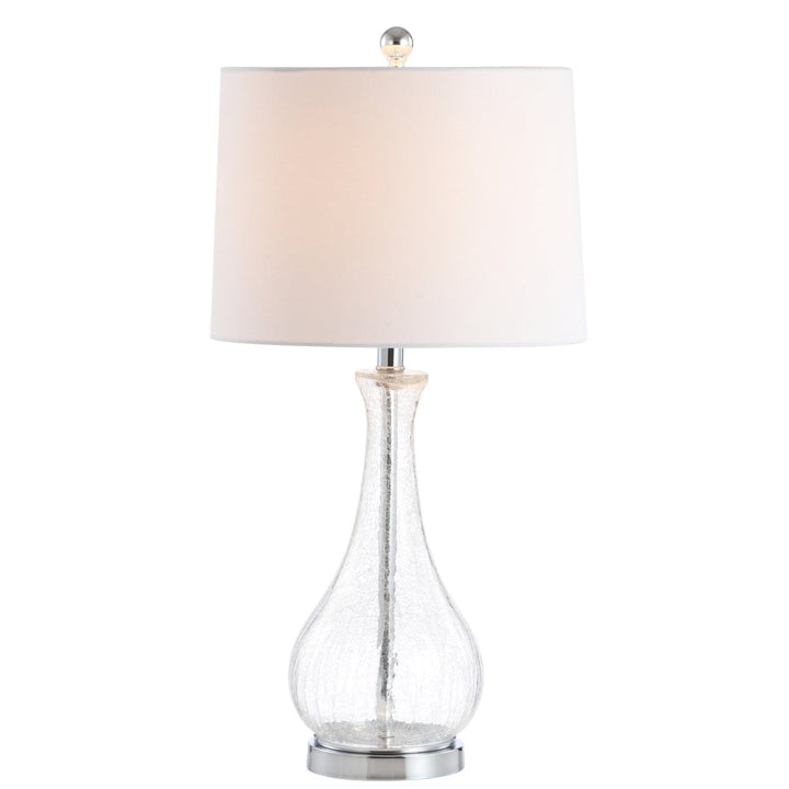 SAFAVIEH Finnley Table Lamp  Clear / Chrome Image 3