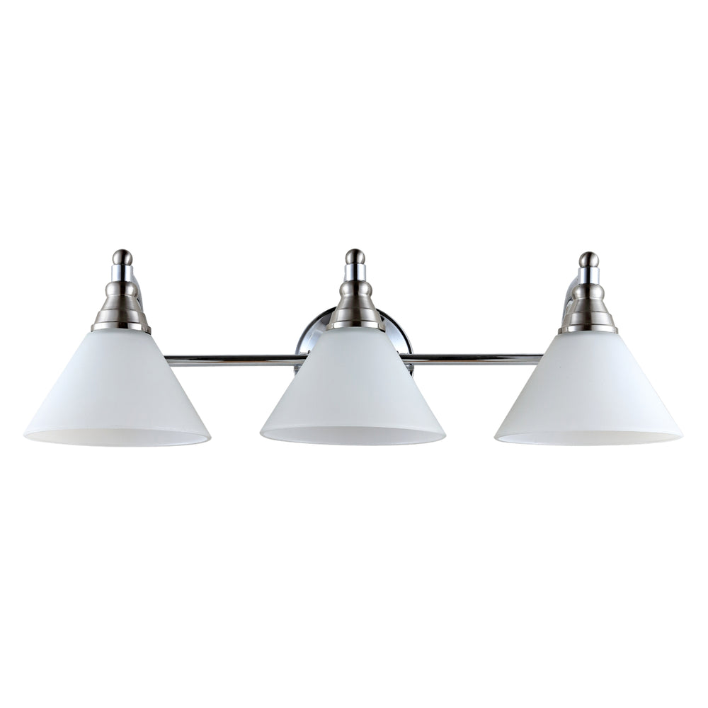 SAFAVIEH Panya Wall Sconce Nickel / White Image 2