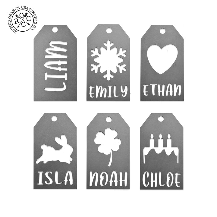All Occasion Personalized Gift Tags - 3 pack - Tags for Favors or Birthday Gifts Image 5