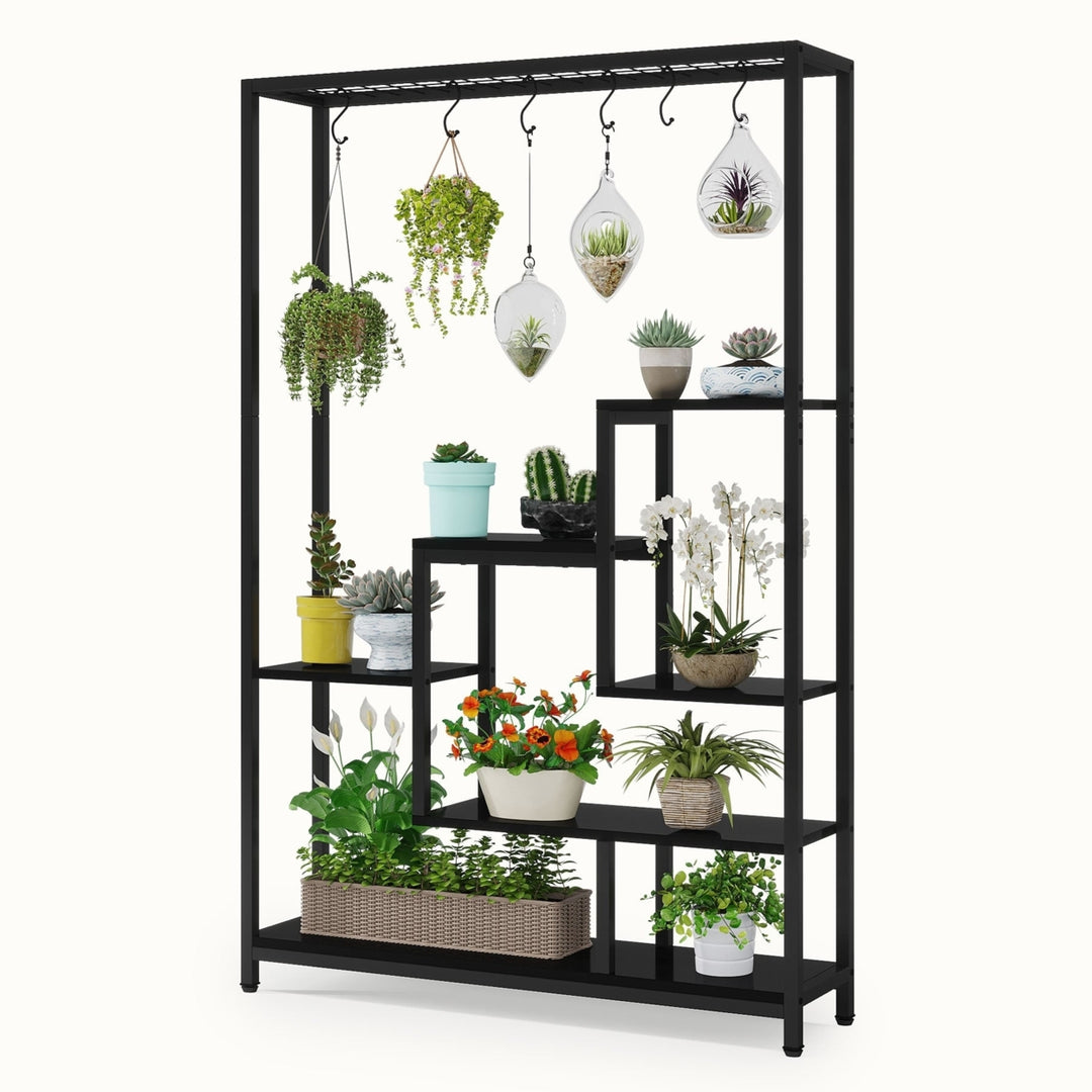 Tribesigns Plant Stand, 70.9" Plant Shelf Flower Bonsai Pots Display Rack Image 6