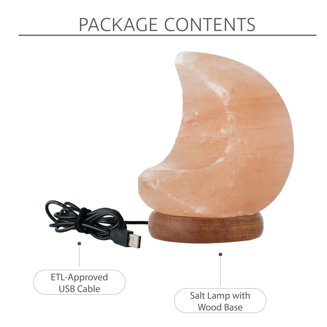 Eben Salt Lamp - 8 Color Modes , Authentic Himalayan Salt Crystal , Natural Materials, Providing Health Benefits Image 4