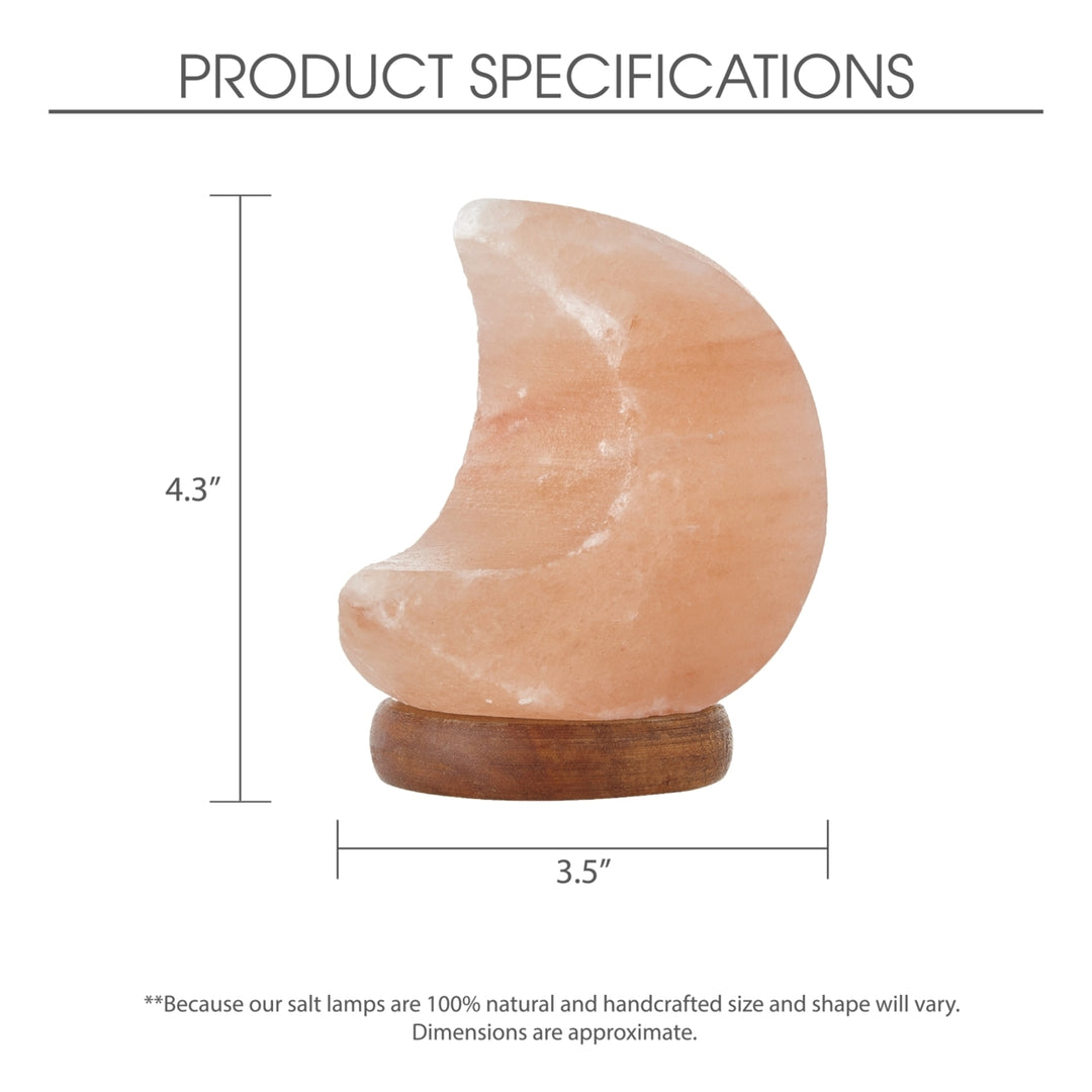 Eben Salt Lamp - 8 Color Modes , Authentic Himalayan Salt Crystal , Natural Materials, Providing Health Benefits Image 8