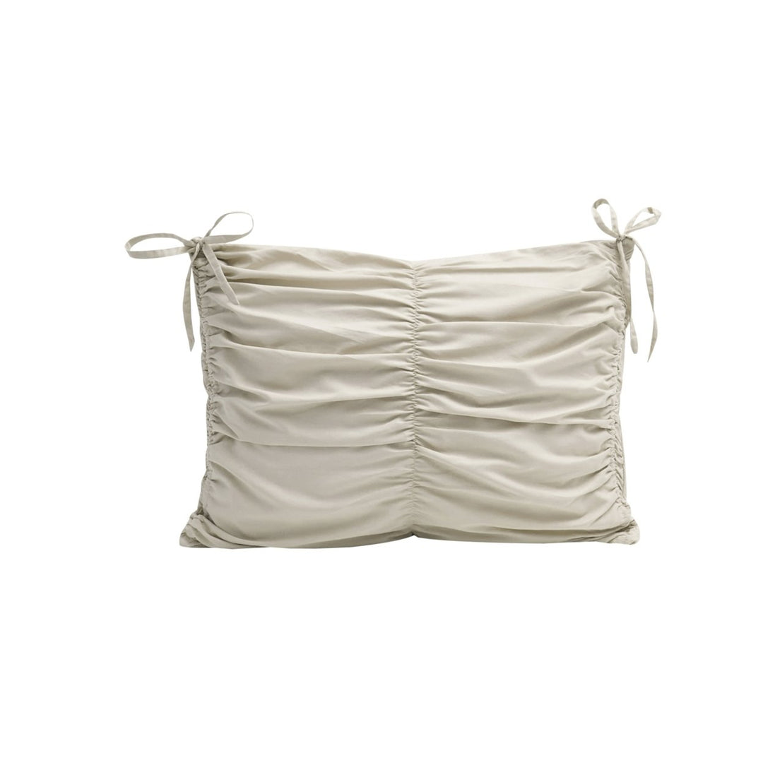 Briseyda Comforter Set- Ruched Ruffle Pleated , Elegantly-styled and Luxurious Image 9