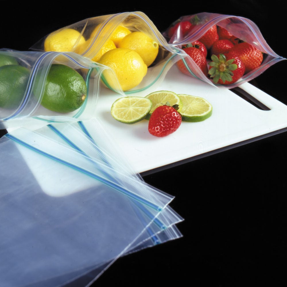 Slide Plus Fold Lock Top Sandwich Bag (100 Bags) Image 2