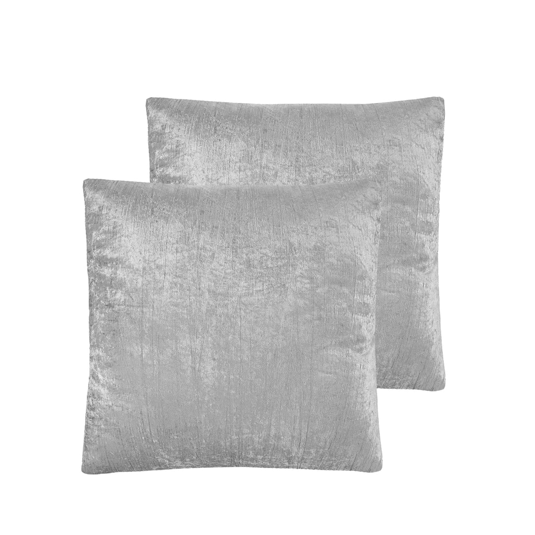 Abella 8 Pc Comforter Set -Crinkle Velvet , Soft and Shiny Image 8