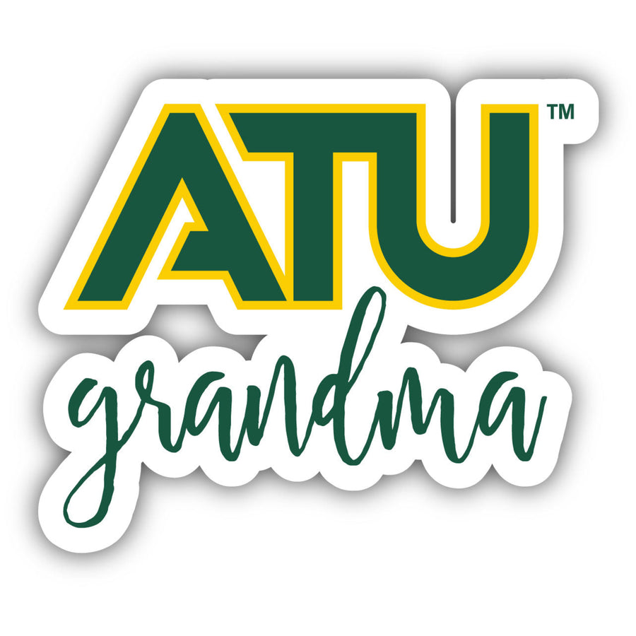 Arkansas Tech University 4 Inch Proud Grand Mom Die Cut Decal Image 1