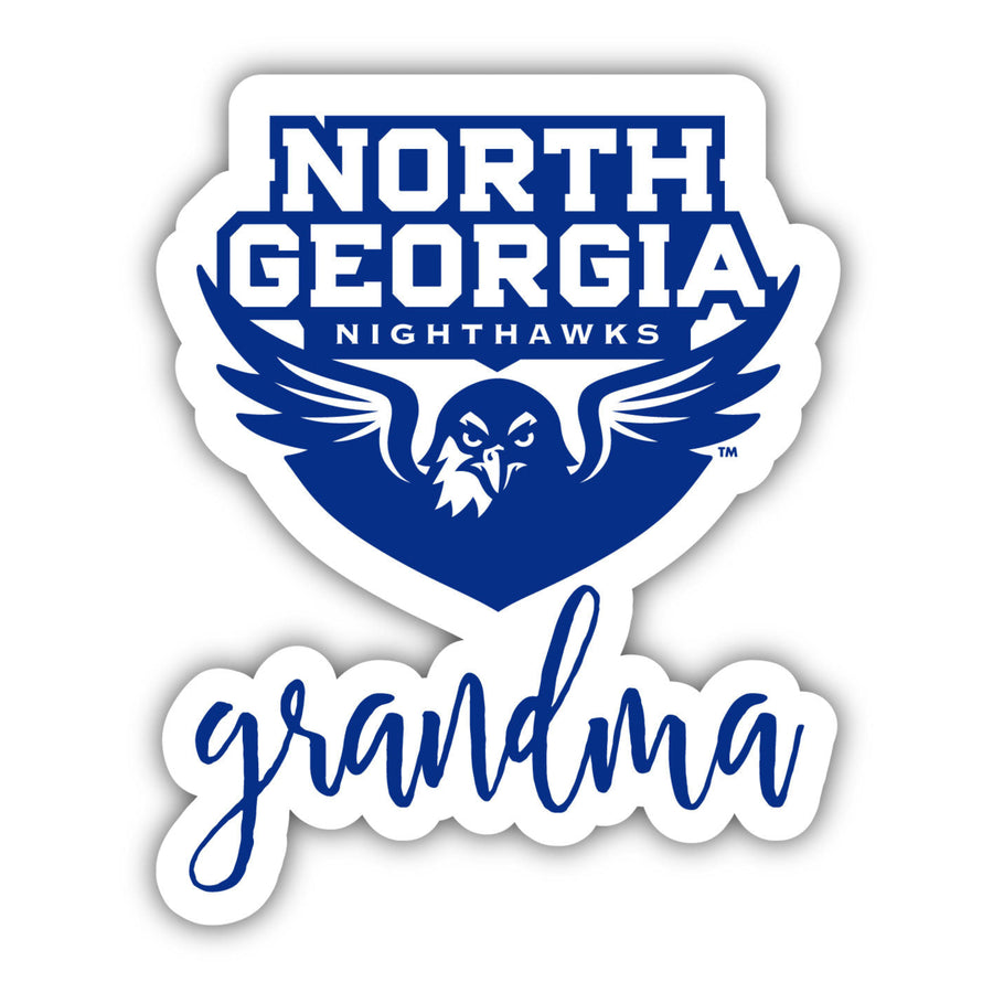 North Georgia Nighhawks 4 Inch Proud Grand Mom Die Cut Decal Image 1