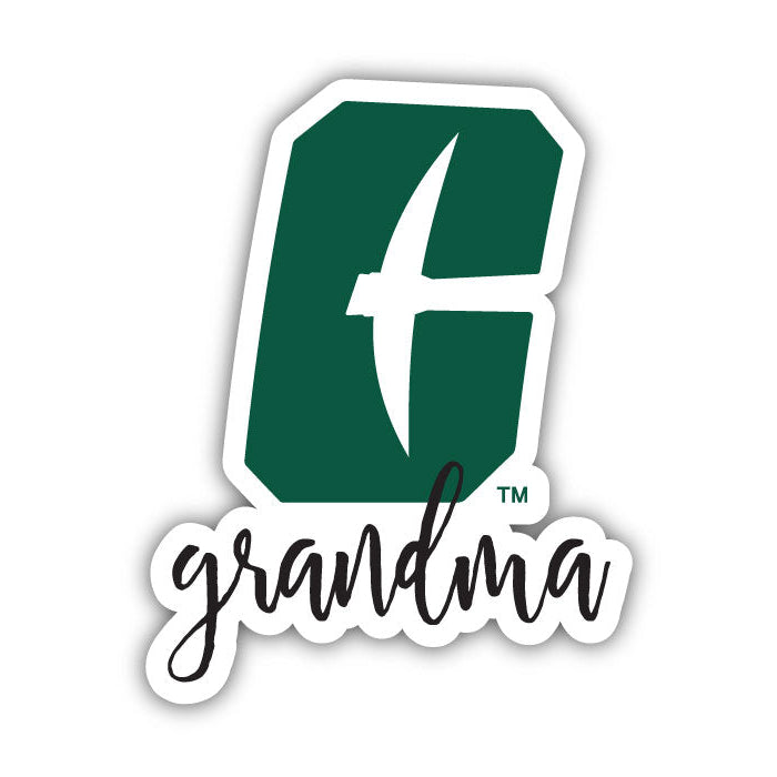 North Carolina Charlotte Forty-Niners 4 Inch Proud Grand Mom Die Cut Decal Image 1