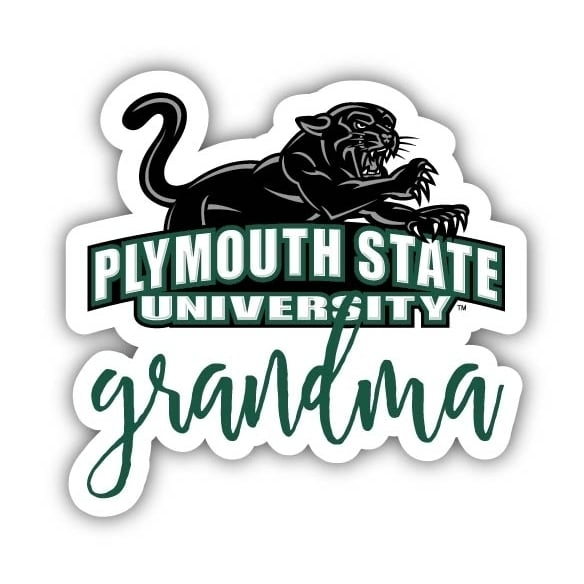 Plymouth State University 4 Inch Proud Grand Mom Die Cut Decal Image 1