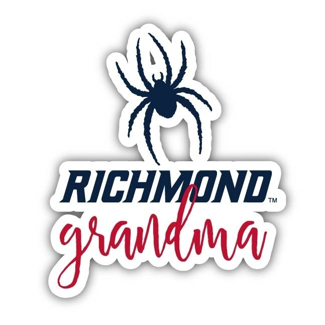 Richmond Spiders 4 Inch Proud Grand Mom Die Cut Decal Image 1