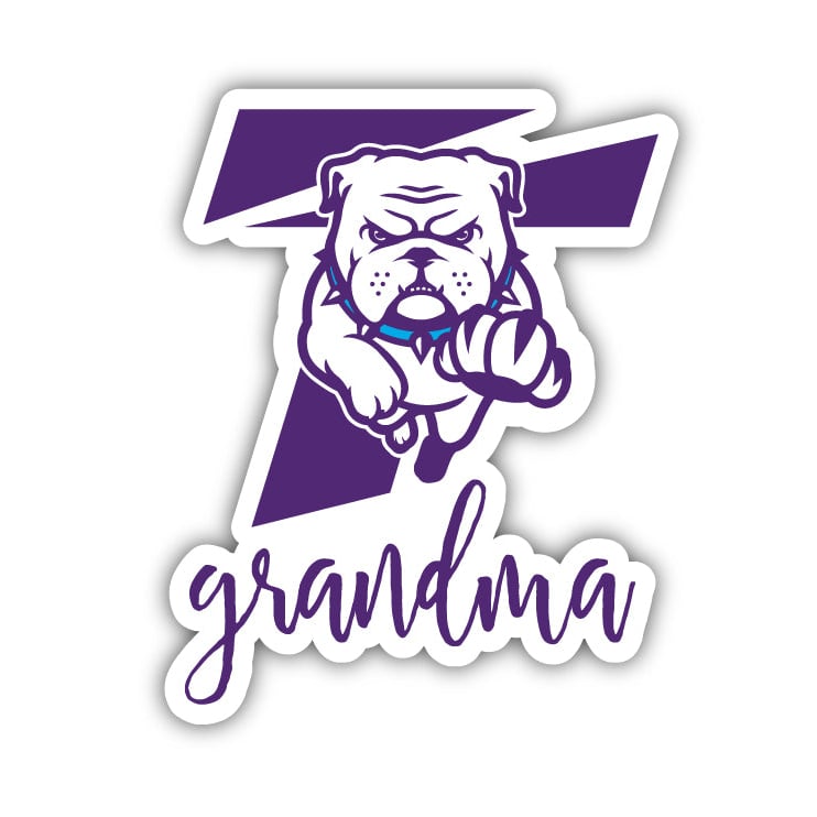 Truman State University 4 Inch Proud Grand Mom Die Cut Decal Image 1