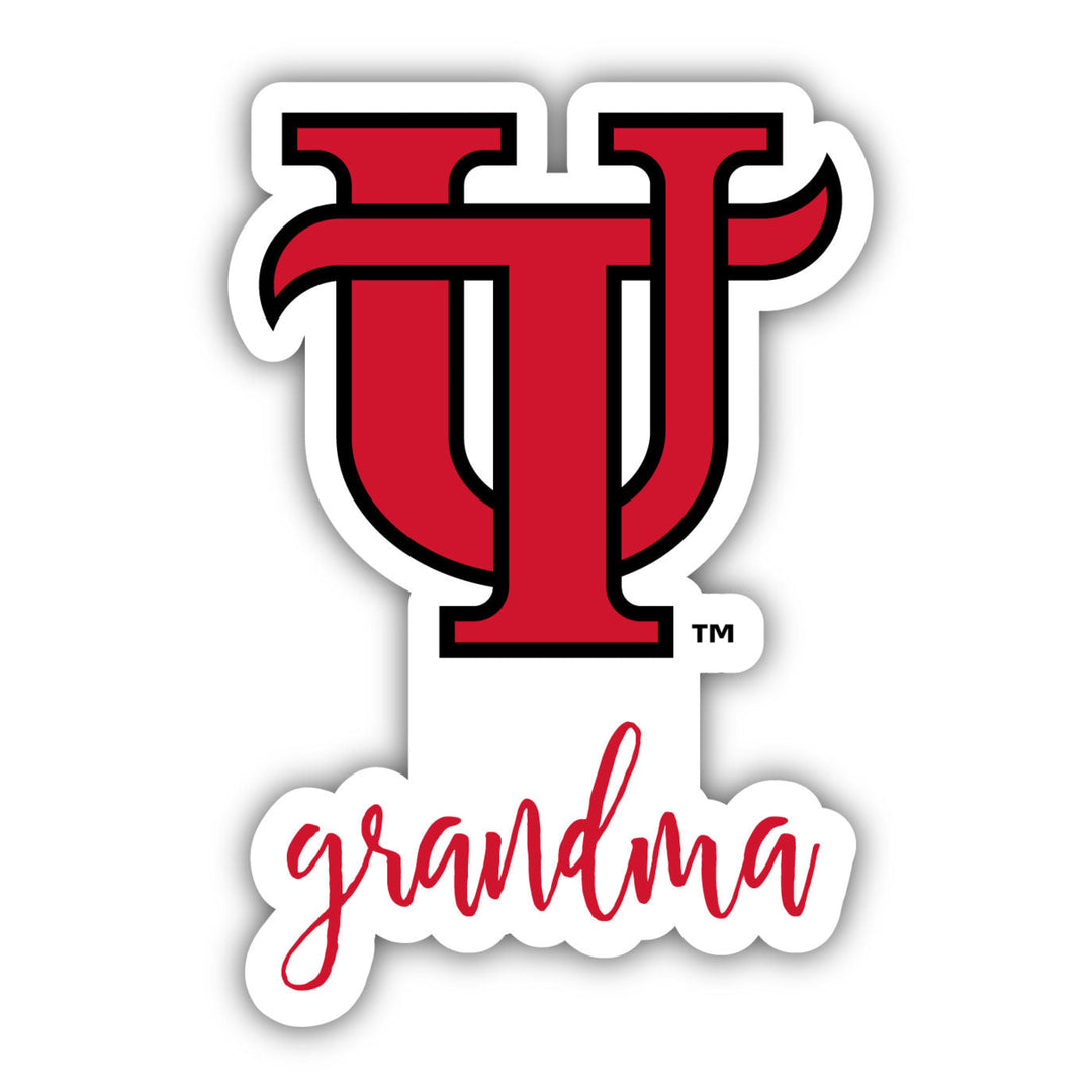 University of Tampa Spartans 4 Inch Proud Grand Mom Die Cut Decal Image 1