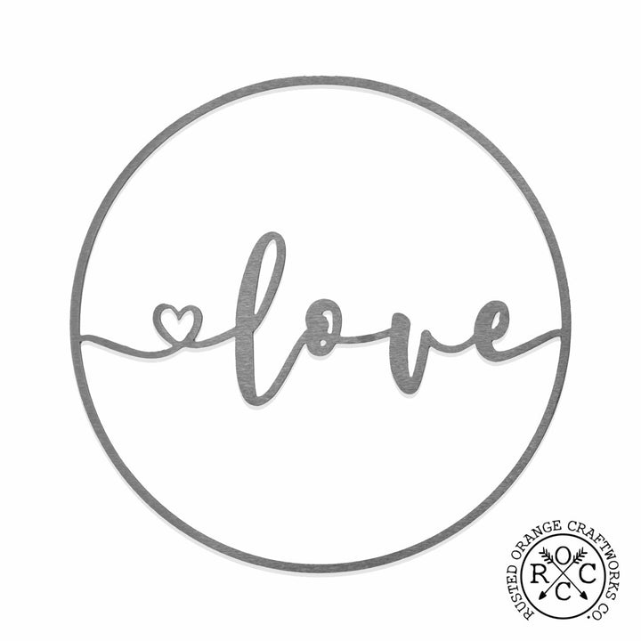 Minimalist Love Greetings -  For Wall Love Sign Image 9