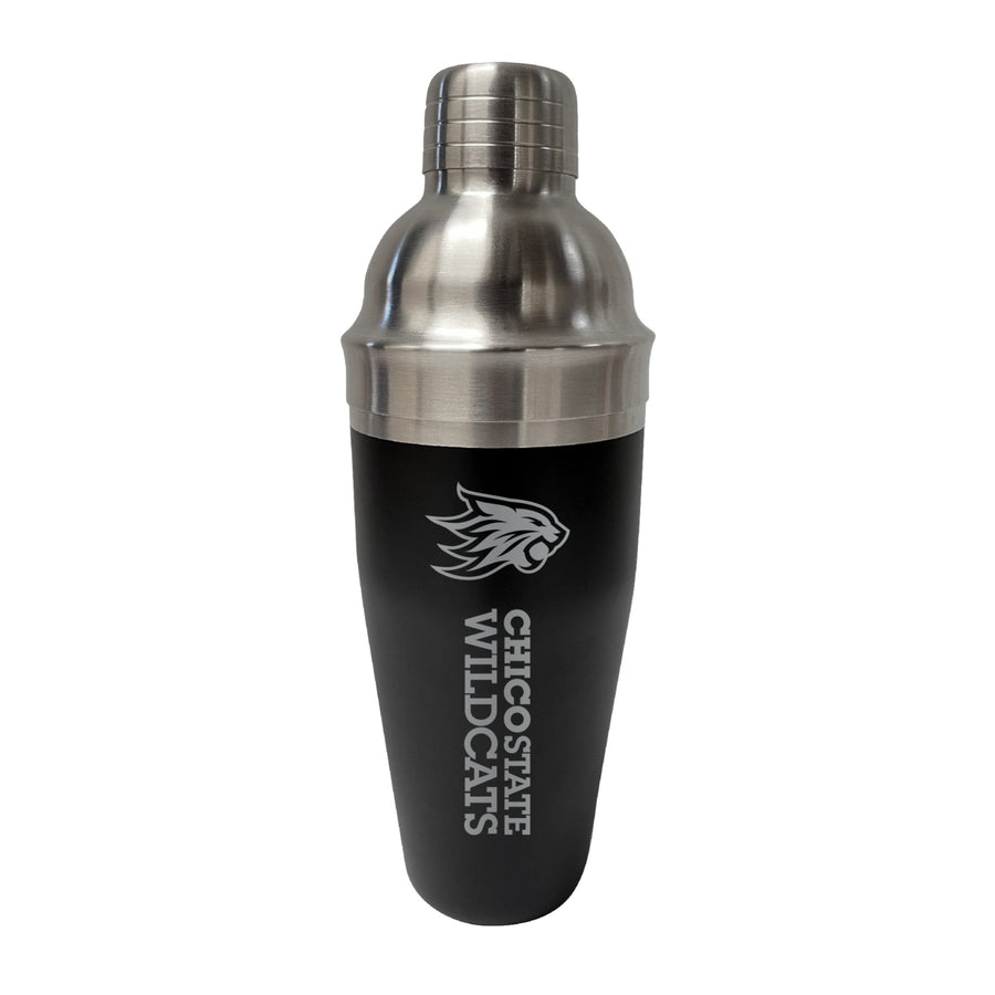 California State University, Chico NCAA Official 24 oz Engraved Stainless Steel Cocktail Shaker College Team Spirit Image 1