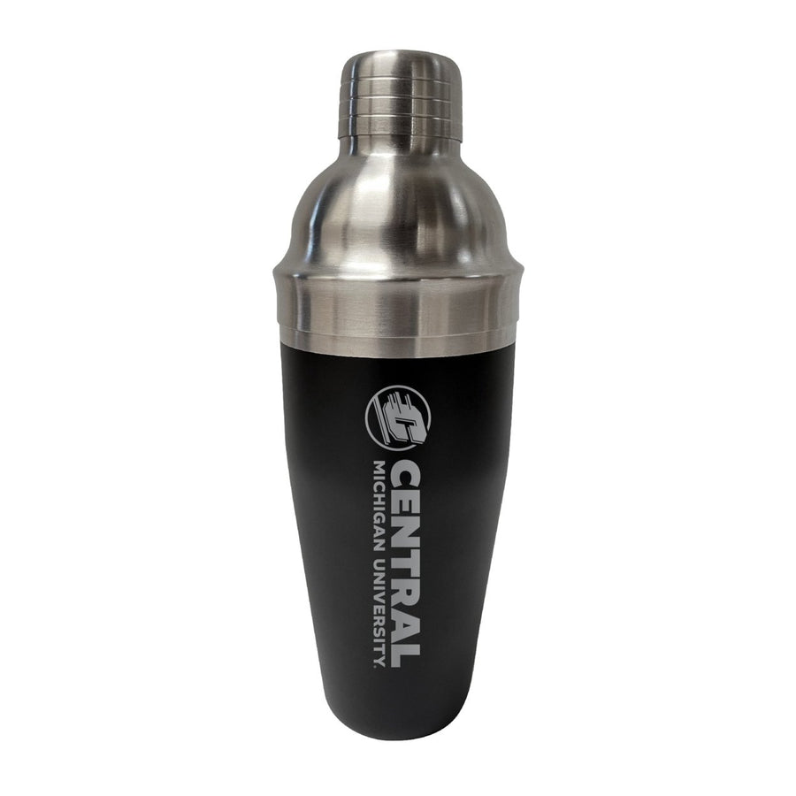 Central Michigan University NCAA Official 24 oz Engraved Stainless Steel Cocktail Shaker College Team Spirit Drink Image 1