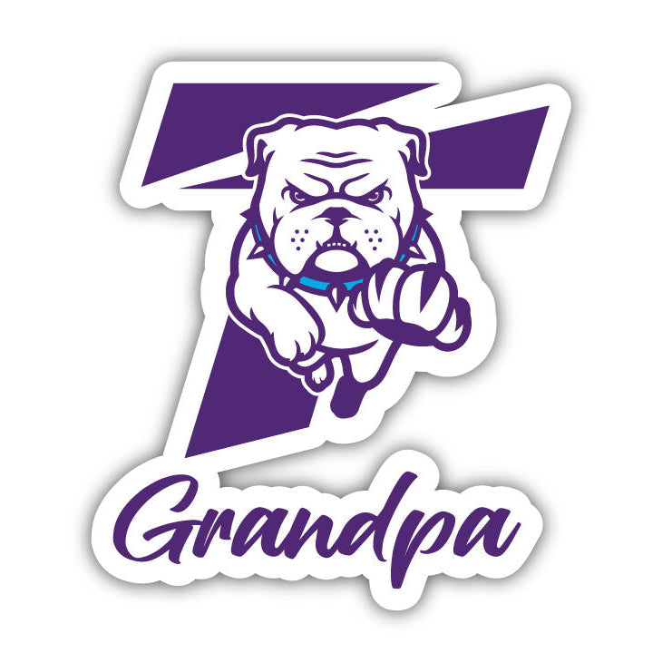 Truman State University 4 Inch Proud Grandpa Die Cut Decal Image 1