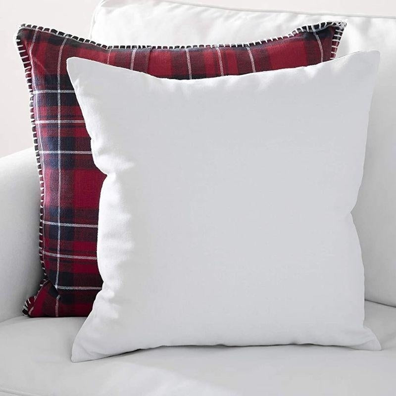 Hypoallergenic Linen Pillows 18 inch 18 inch Image 3