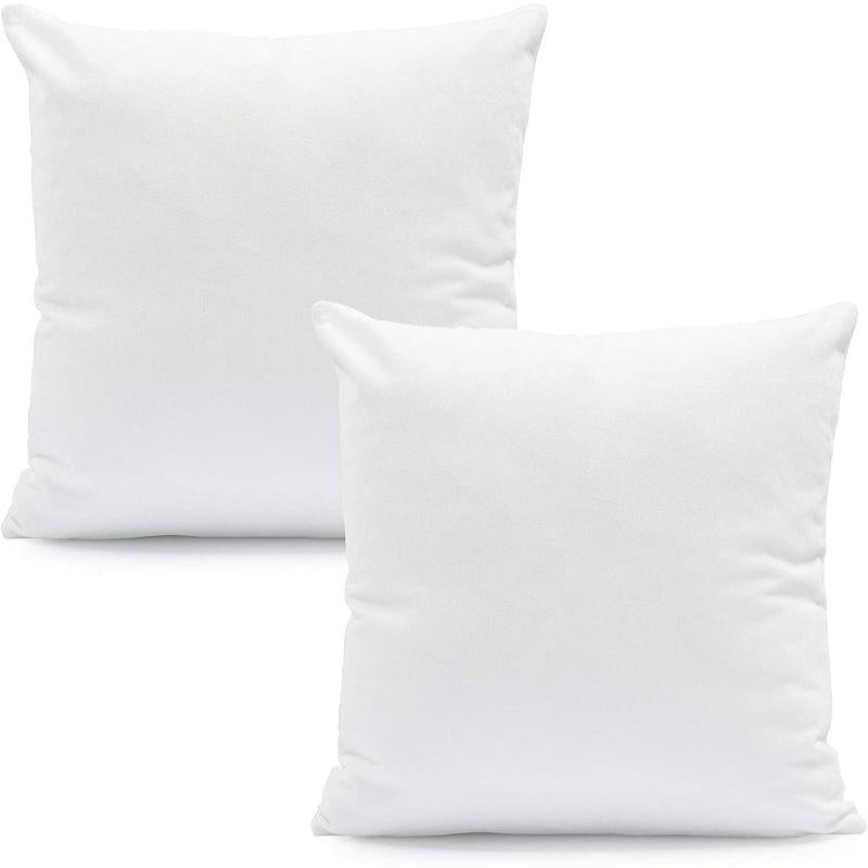 Hypoallergenic Linen Pillows 18 inch 18 inch Image 7