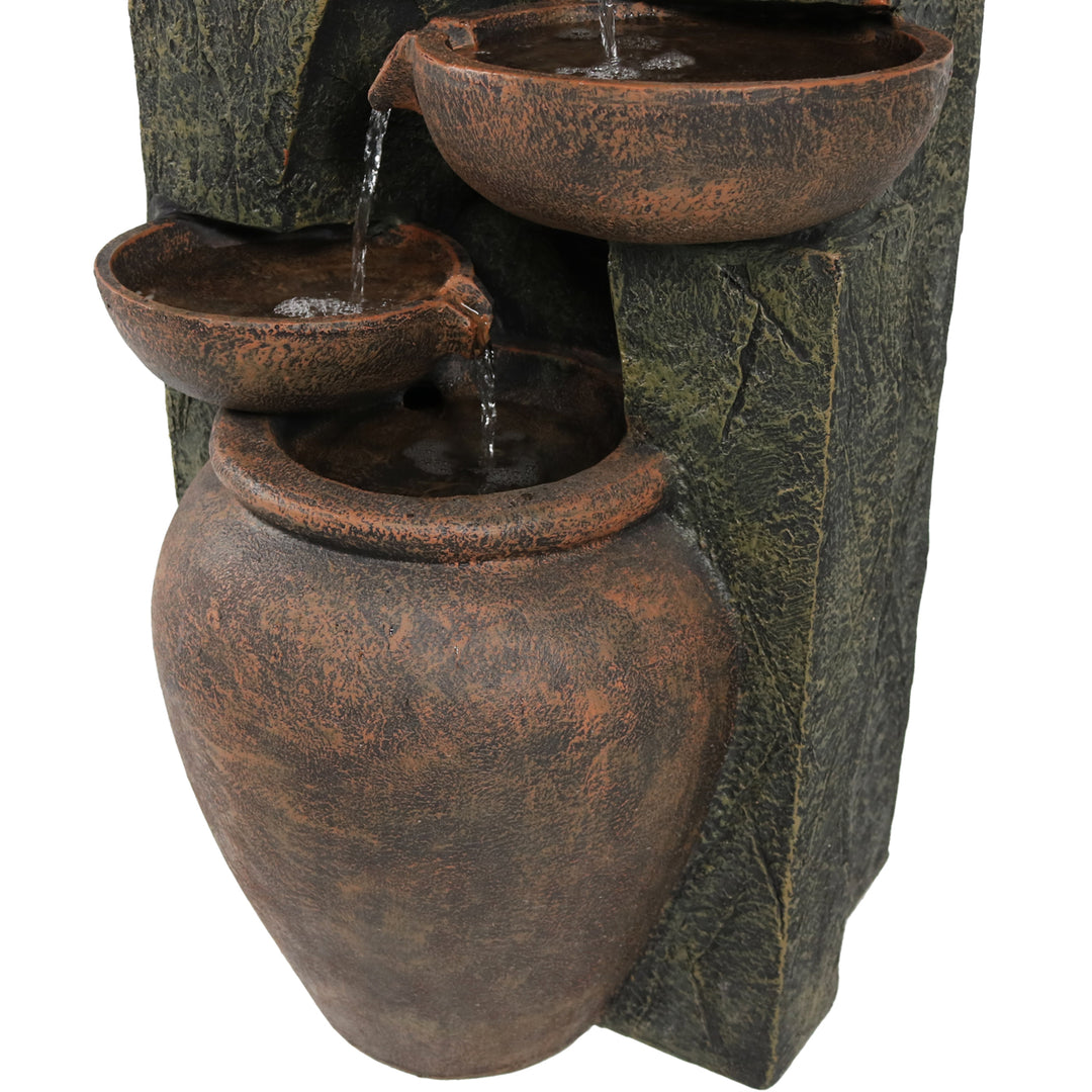 Sunnydaze Cascading Earthware Pottery Stream Water Fountain - 39 in Image 9