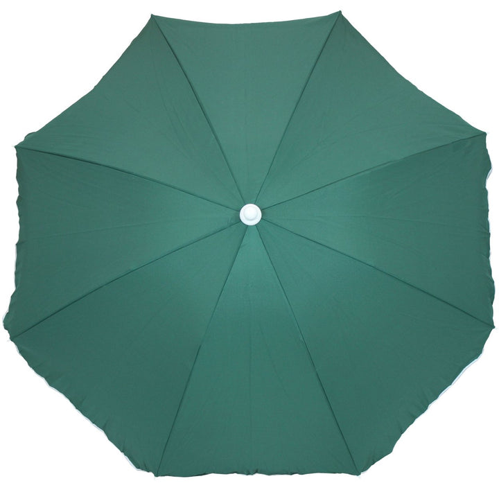 Sunnydaze 5 ft Steel Beach Umbrella with Tilt - Sage Green Image 11