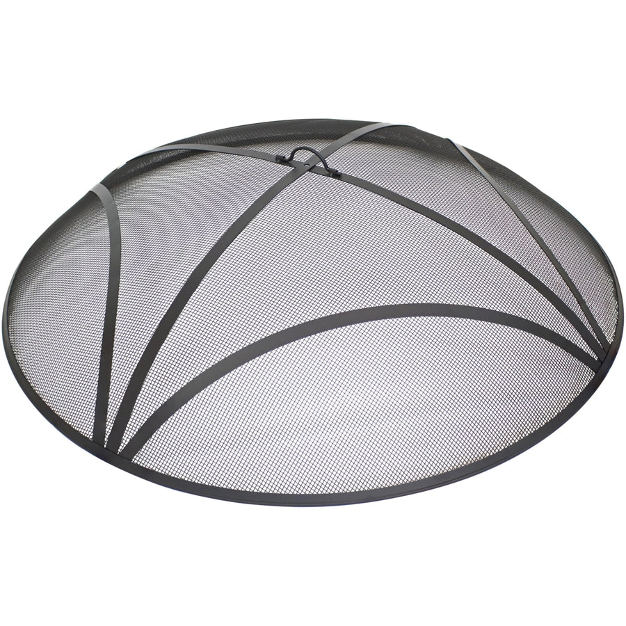 Sunnydaze 36 in Reinforced Steel Mesh Round Fire Pit Spark Screen Image 1