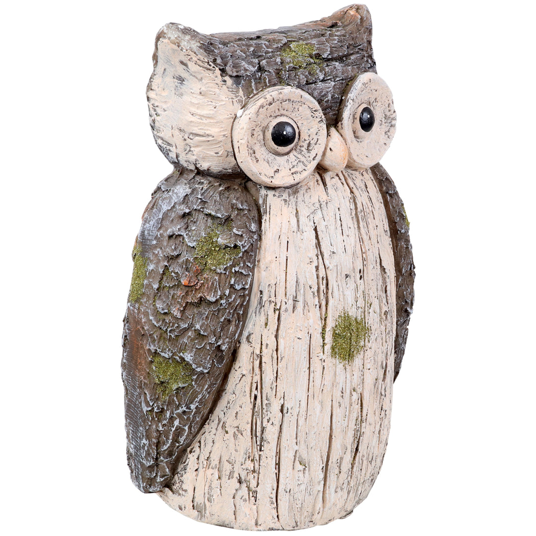 Sunnydaze Ophelia the Woodland Owl Indoor/Outdoor Statue - 13 in Image 1