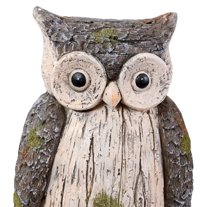 Sunnydaze Ophelia the Woodland Owl Indoor/Outdoor Statue - 13 in Image 5