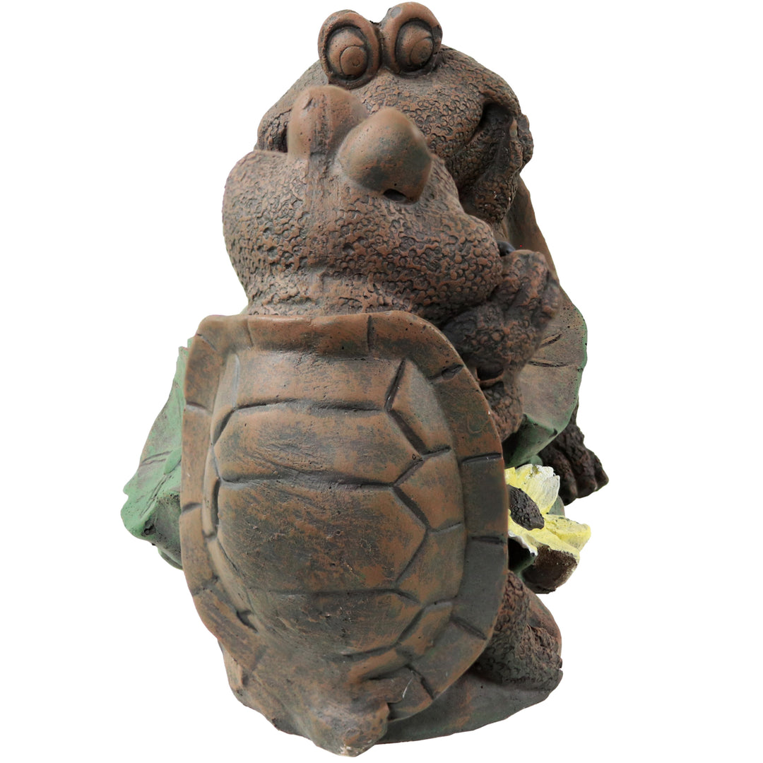 Sunnydaze Tic Tac Toe Turtles Outdoor Statue - 7.5 in Image 9