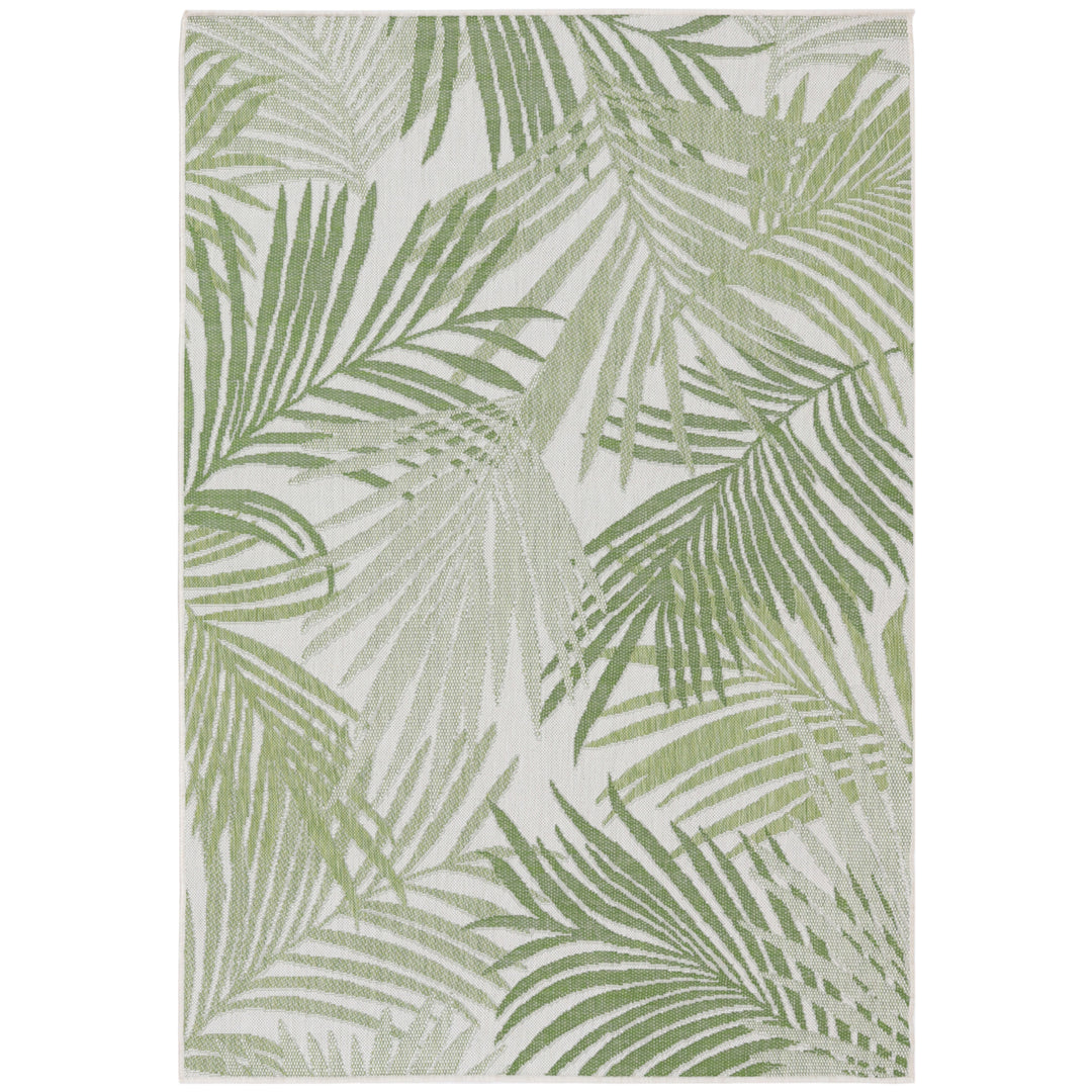 Sunnydaze Tropical Illusions Outdoor Area Rug - Verdant - 5 ft x 7 ft Image 1