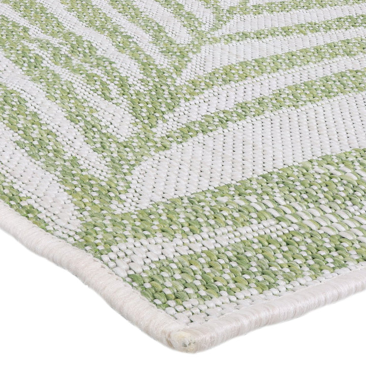 Sunnydaze Tropical Illusions Outdoor Area Rug - Verdant - 5 ft x 7 ft Image 9