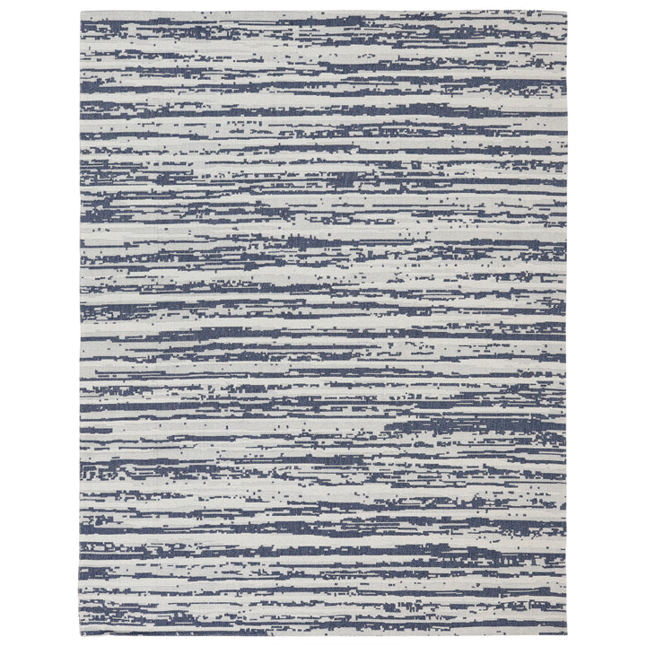 Sunnydaze Allusive Boundaries Indoor Area Rug - Midnight - 8 ft x 10 ft Image 1