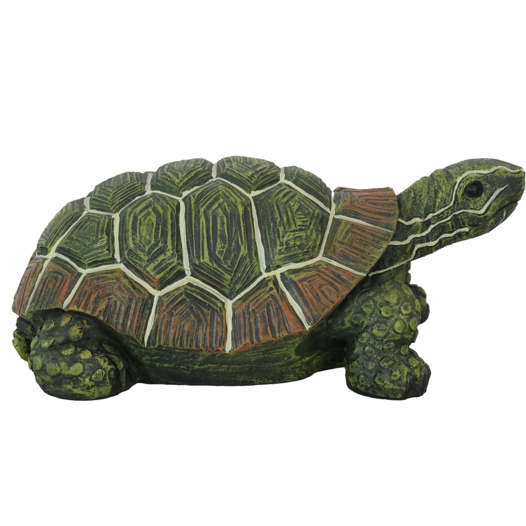 Sunnydaze Terrance the Tortoise Indoor and Outdoor Statue - 9 in - Set of 2 Image 9