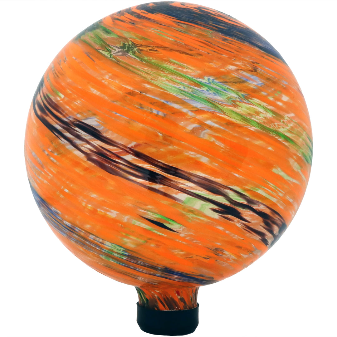 Sunnydaze Sunset Sky Glass Gazing Globe - 10 in Image 1