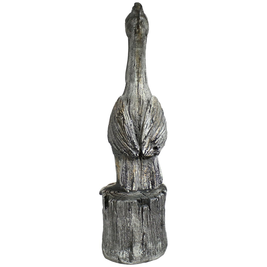 Sunnydaze Pelican Perch Outdoor Polystone Garden Statue - 22 in Image 7