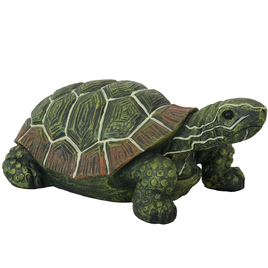 Sunnydaze Terrance the Tortoise Indoor and Outdoor Statue - 9 in Image 1